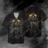 Dark Skull Of Death 3d Full Print Hawaiian Shirt