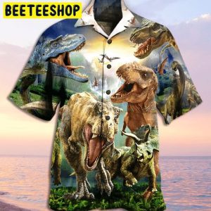 Design Dinosaur Trending Hawaiian Shirt-1