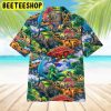 Dinosaur 3d All Over Printed Trending Hawaiian Shirt-1