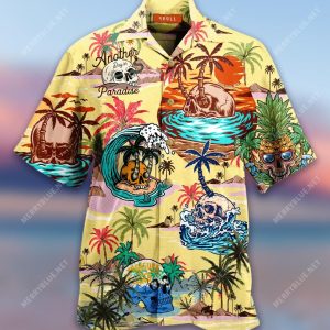 Discover Skull Islands Aloha Hawaiian Shirt Colorful Short Sleeve Summer Beach
