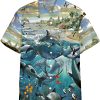 Dolphin Paradise Hawaiian Shirt-1