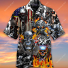Dont Fix Me Skull Unisex Hawaiian Shirt