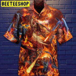 Dragon Fire Trending Hawaiian Shirt-1