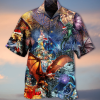 Dragon Merry Xmas 3d All Over Printed Hawaiian Shirt