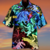 Dragon Neon Hawaiian Shirt