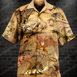 Dragon Skull Love Life Limited – Hawaiian Shirt