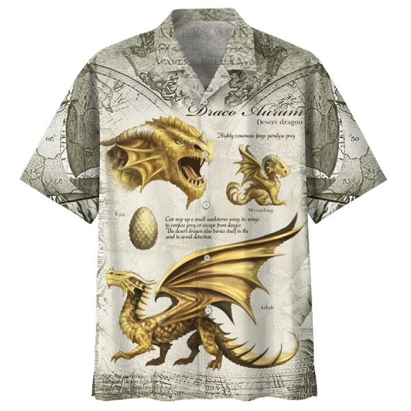 Dragon Tattoo Hawaiian Shirt