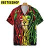 Dreadlocks Rasta Lion Trending Hawaiian Shirt-1