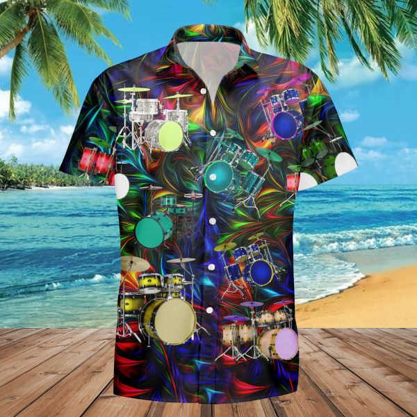 Drum Hawaii Shirt-1