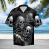 Drunk Skulls Hawaiian Shirt – Gift For Skull Lover-1