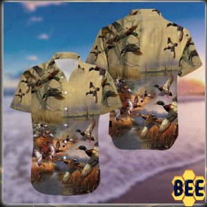 Duck Hunting Trending Hawaiian Shirt-1