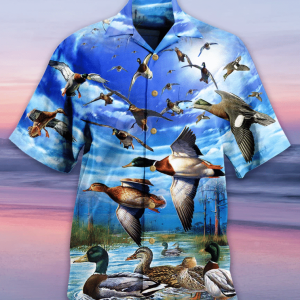 Ducks Keep Your Freedom Wild Hawaiian Shirt