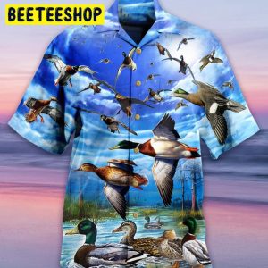Ducks Keep Your Freedom Wild Trending Hawaiian Shirt-1