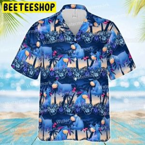 Eeyore Tropical Trending Hawaiian Shirt-1