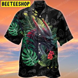 Fantasy Dragon Summer Tropical Trending Hawaiian Shirt-1