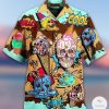Felacia Hawaii Shirt Ice Cream So Cool Skull Hawaiian Aloha Shirt