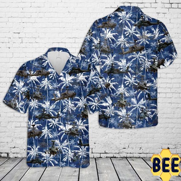 Fire Us Army Boeing Ah-64 Apache Trending Hawaiian Shirt-1