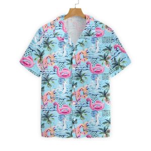 Flamingo Tropical 3d All Over Printed Hawaiian Shirt
