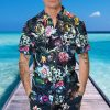 Floral Skull And Snakes Hawaiian Shirt This Trends Summer Beach