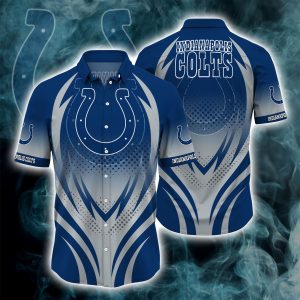 Indianapolis Colts NFL Hawaiian Hoodie T-Shirt Zip Hooded Sweatshirt