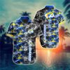 Los Angeles Rams Hawaiian Shirts flower gift for summer 2022