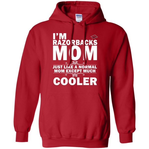 A Normal Mom Except Much Cooler Arkansas Razorbacks T Shirts