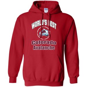 Amazing World'S Best Dad Colorado Avalanche T Shirts