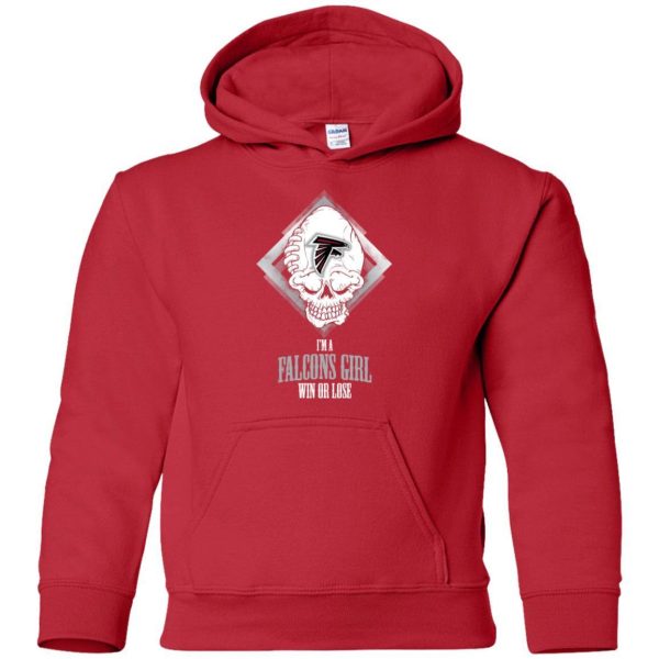 Atlanta Falcons Girl Win Or Lose T Shirts