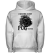 Awesome Daddy Has Pug Tattoo Dad T Shirts