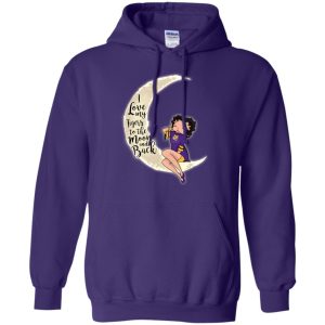 Bb I Love My Lsu Tigers To The Moon And Back T Shirt