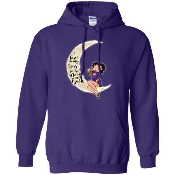 Bb I Love My Lsu Tigers To The Moon And Back T Shirt
