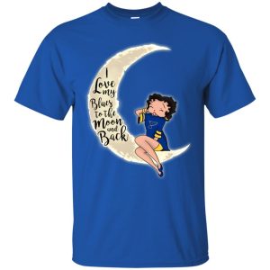 Bb I Love My St. Louis Blues To The Moon And Back T Shirt