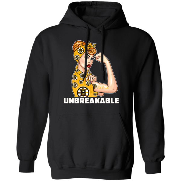 Beautiful Girl Unbreakable Go Boston Bruins T Shirt