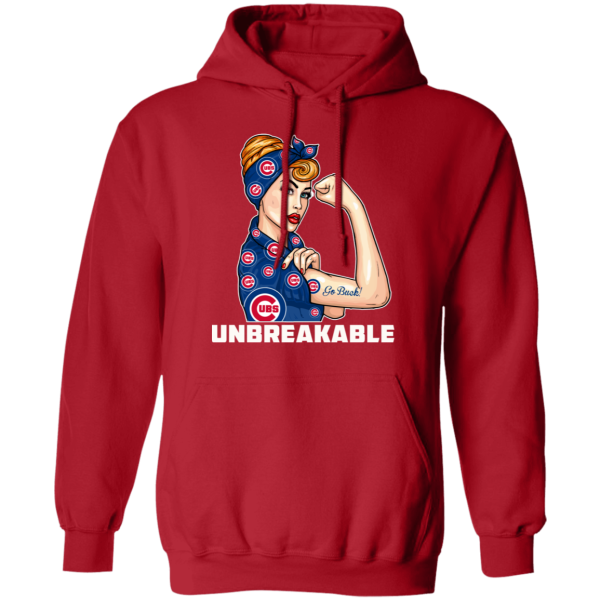 Beautiful Girl Unbreakable Go Chicago Cubs T Shirt