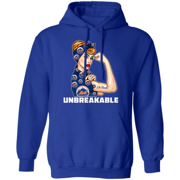 Beautiful Girl Unbreakable Go New York Mets T Shirt