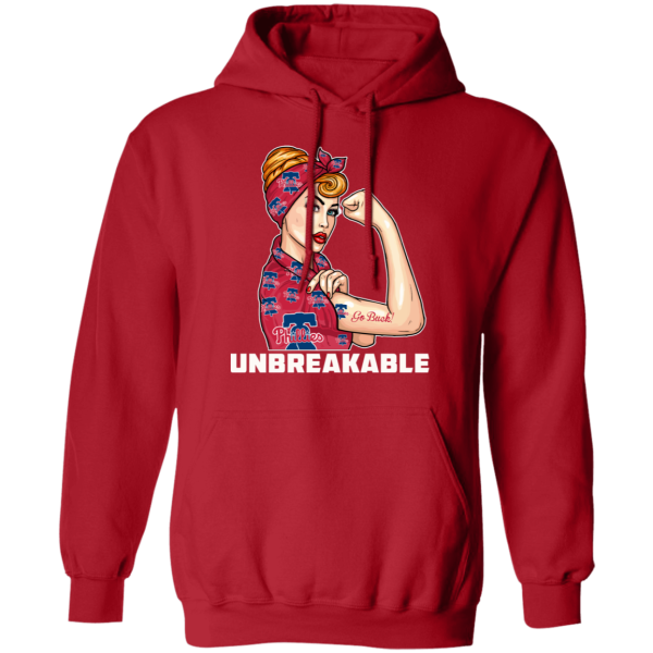 Beautiful Girl Unbreakable Go Philadelphia Phillies T Shirt