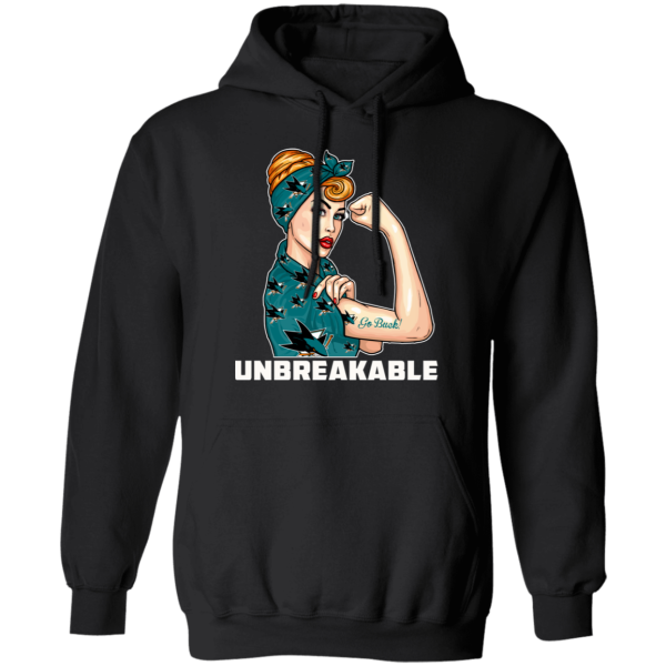 Beautiful Girl Unbreakable Go San Jose Sharks T Shirt