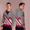 Black Cross Line Alabama Crimson Tide Zip Hoodie
