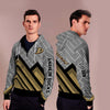 Black Cross Line Anaheim Ducks Zip Hoodie