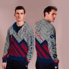 Black Cross Line Arizona Wildcats Zip Hoodie