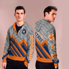 Black Cross Line Houston Astros Zip Hoodie