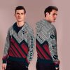 Black Cross Line Houston Texans Zip Hoodie