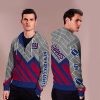 Black Cross Line New York Giants Zip Hoodie