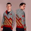 Black Cross Line San Francisco 49Ers Zip Hoodie