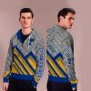 Black Cross Line St. Louis Blues Zip Hoodie