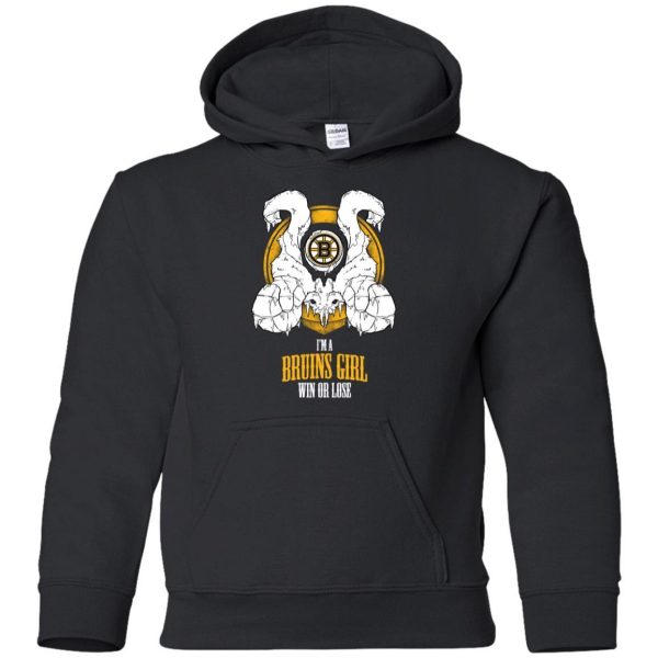 Boston Bruins Girl Win Or Lose T Shirts