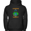 Camping And Pug Are My Therapy T Shirts