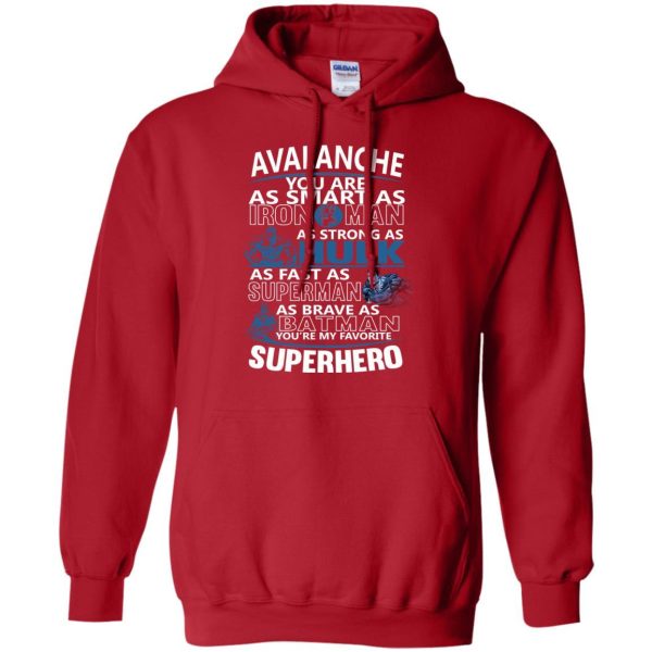 Colorado Avalanche You'Re My Favorite Super Hero T Shirts