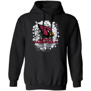 Colorful Earthquake Art Arizona Cardinals T Shirt