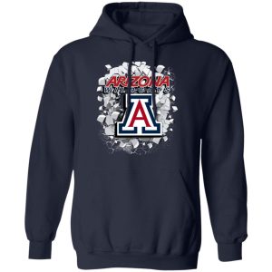 Colorful Earthquake Art Arizona Wildcats T Shirt